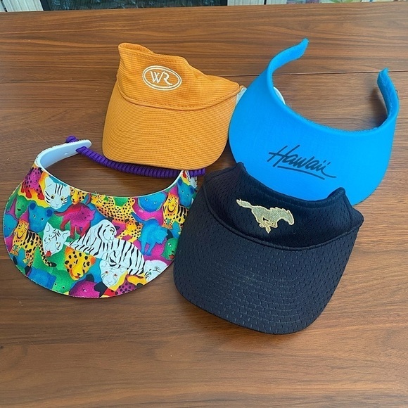 Bundle of FOUR 4 Visors - Picture 1 of 7